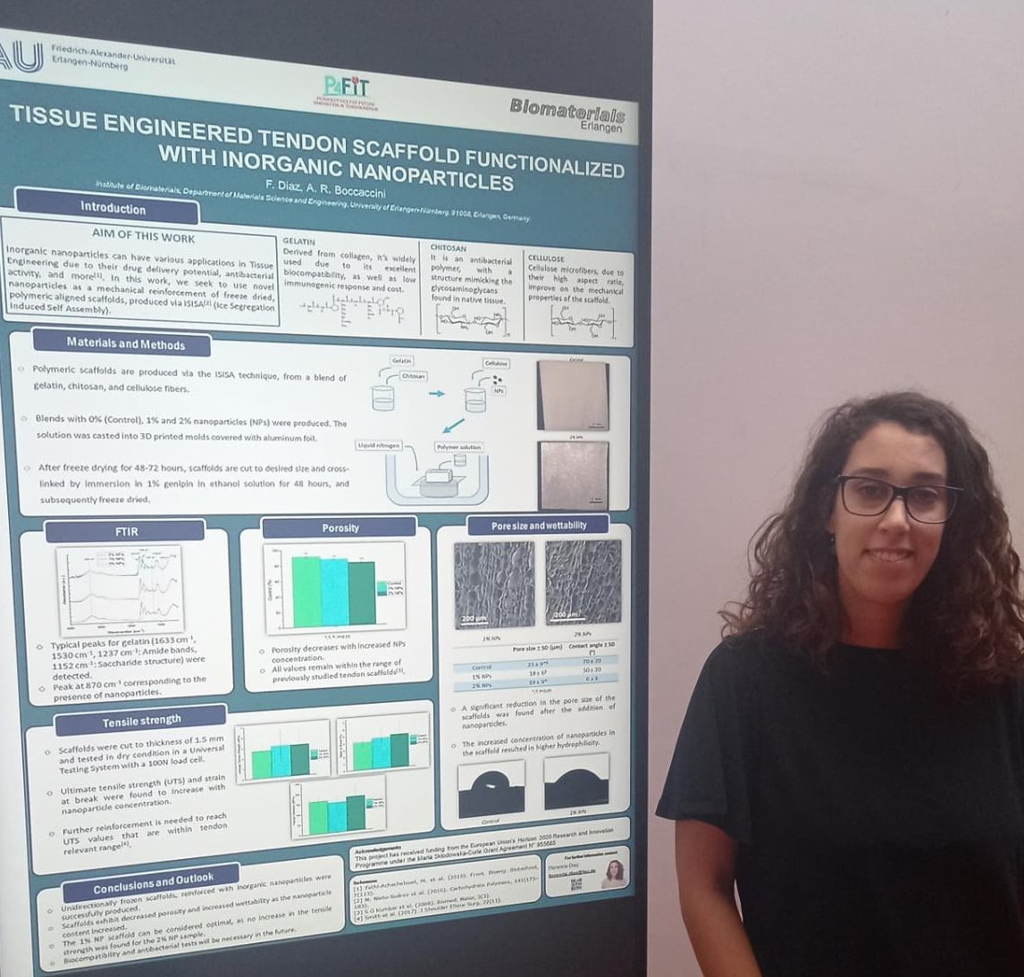 | Nanotechnologie „Best wins student award ACHILLES Poster“ Conference Studium at Portugal Final in PhD